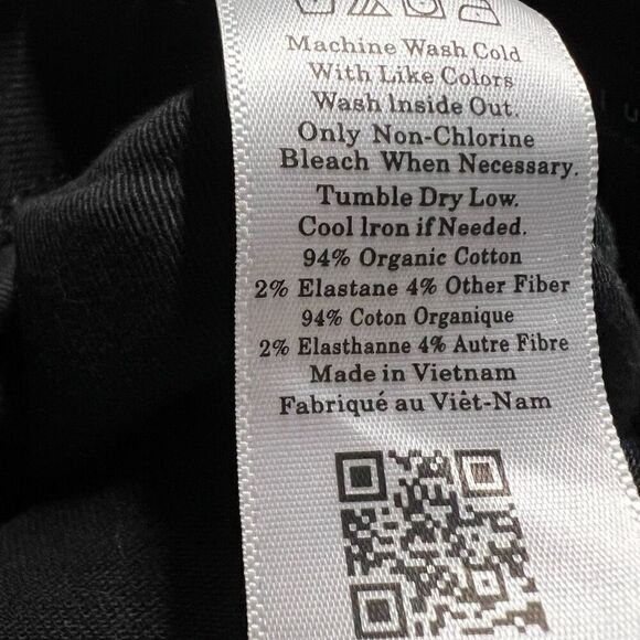 Everlane The Athletic 4-Way Stretch Organic Jean | Uniform Black Men’s 32 x 30 - Picture 13 of 13